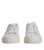 Dolce & Gabbana White Classic Calf Leather Sneakers Shoes
