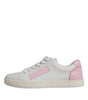 Dolce & Gabbana White Classic Calf Leather Sneakers Shoes