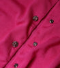 Dolce & Gabbana Pink Wool Button Down Cardigan Sweater