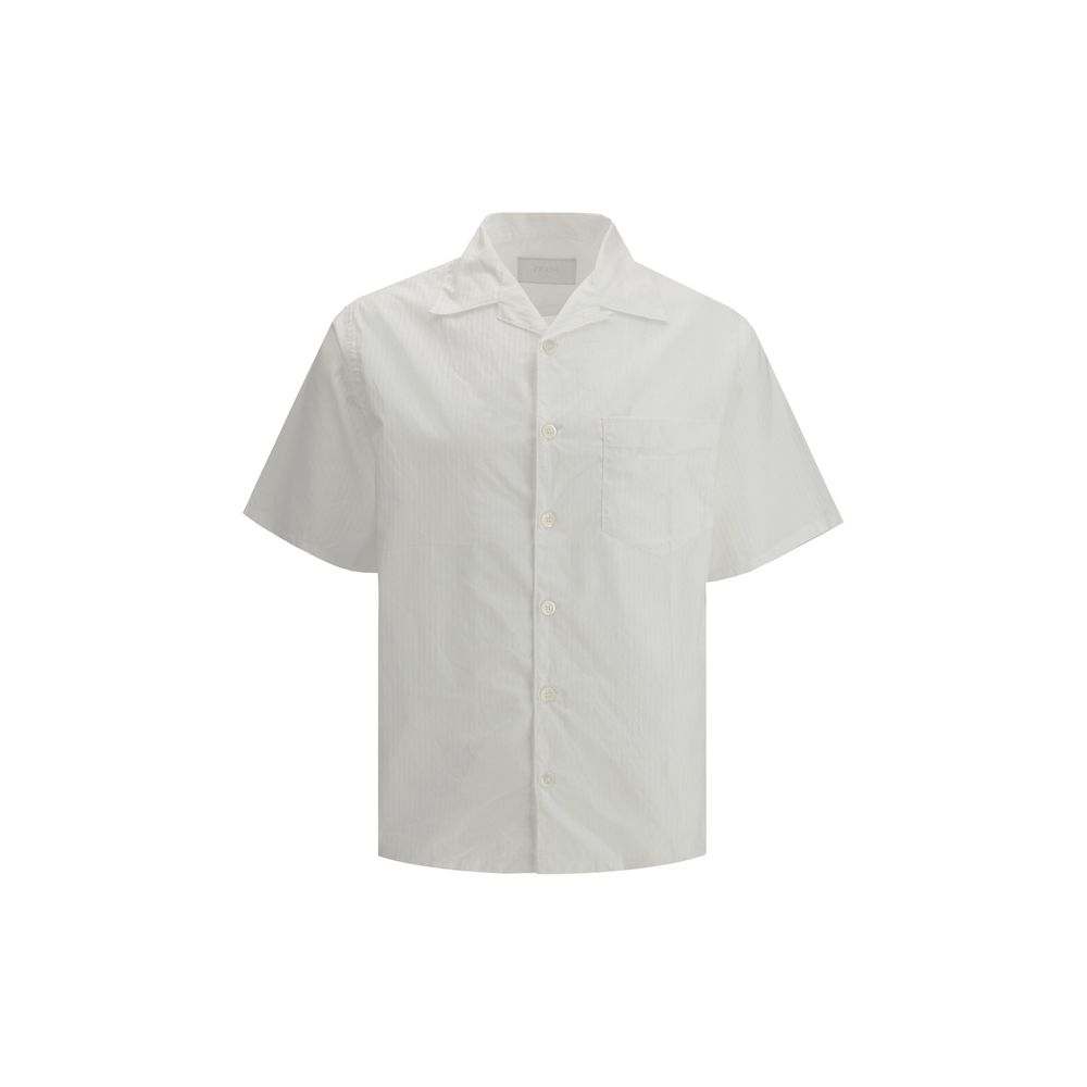 Chemise à manches courtes Prada