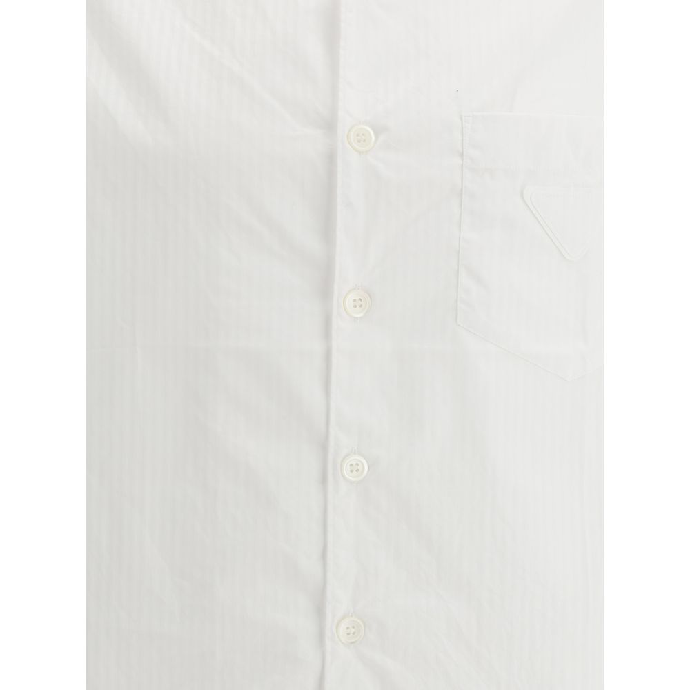 Chemise à manches courtes Prada