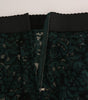 Dolce &amp; Gabbana High Waist Floral Lace Slim Trousers