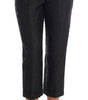 Dolce &amp; Gabbana Elegant High Waist Capri Dress Pants