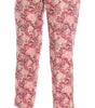 Dolce &amp; Gabbana Elegant Floral Brocade Pants