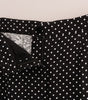 Dolce &amp; Gabbana Elegant Polka Dot Embellished Trousers