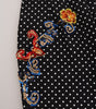 Dolce &amp; Gabbana Elegant Polka Dot Embellished Trousers