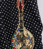 Dolce &amp; Gabbana Elegant Polka Dot Embellished Trousers