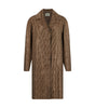Manteau à motif Fendi FF