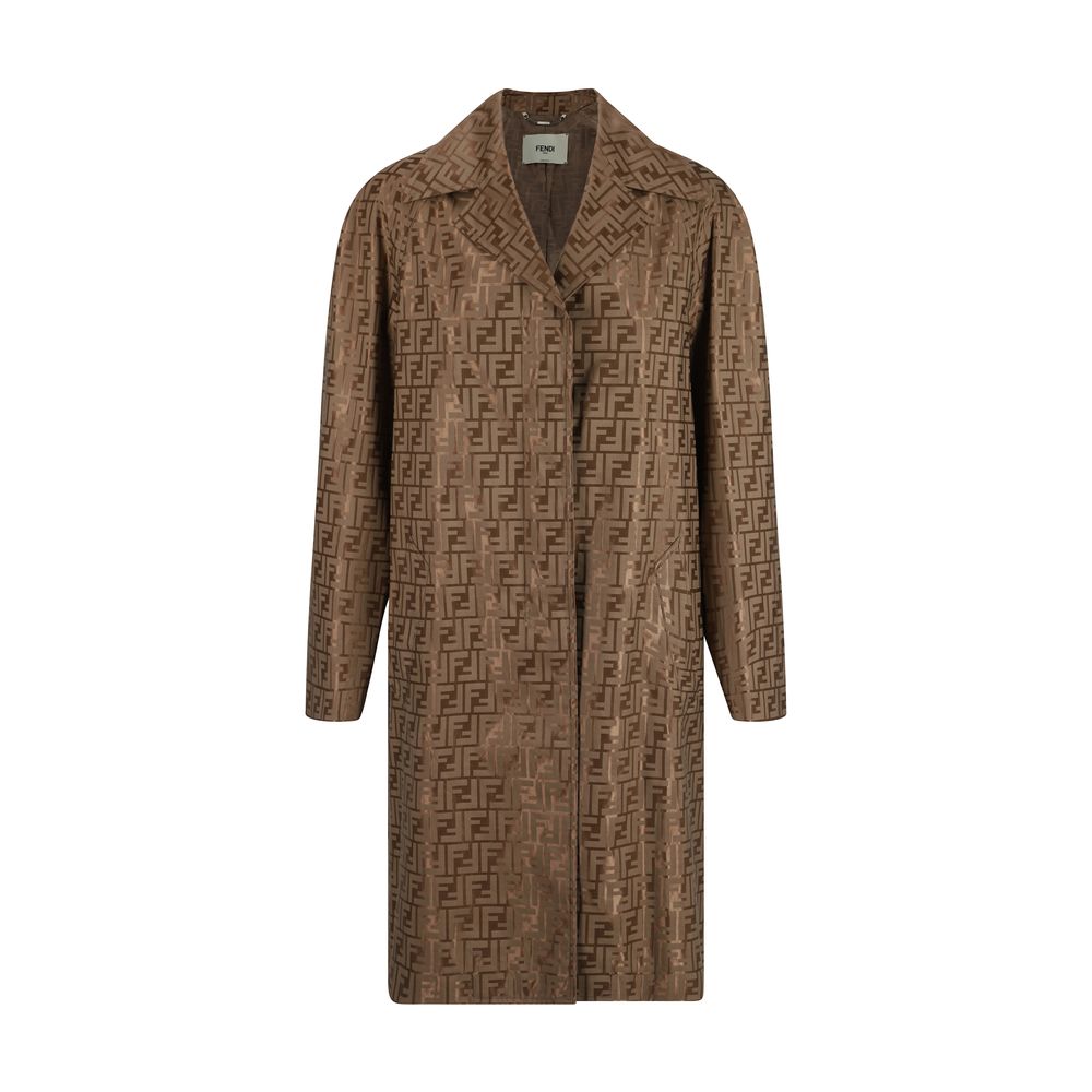 Manteau à motif Fendi FF