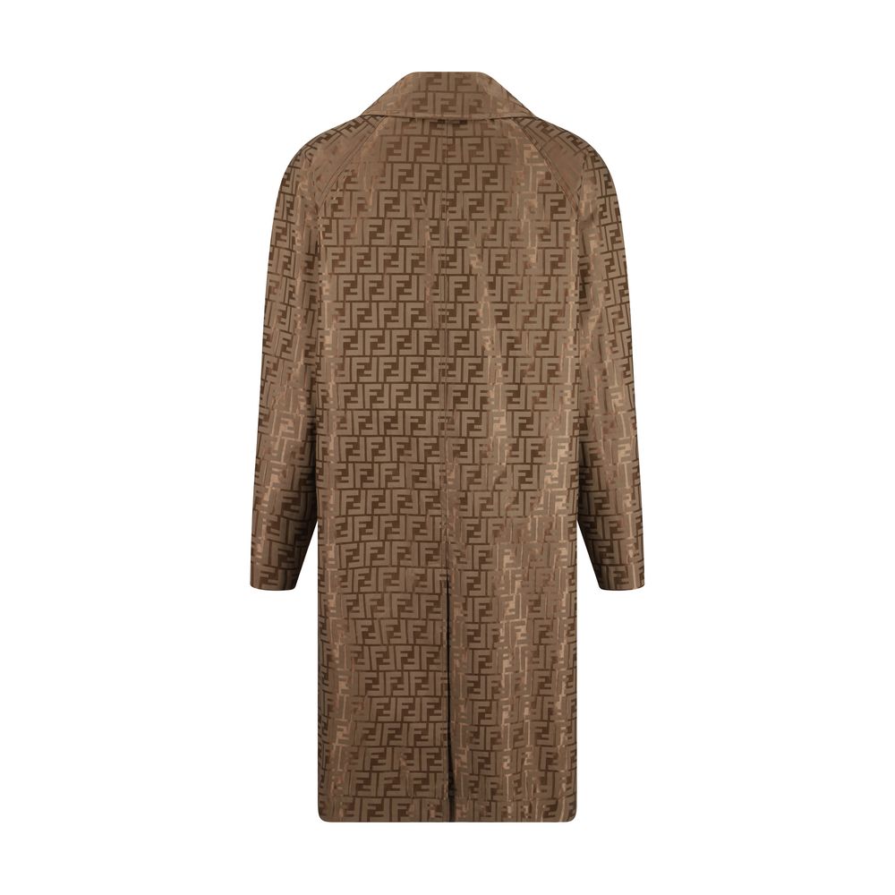 Manteau à motif Fendi FF