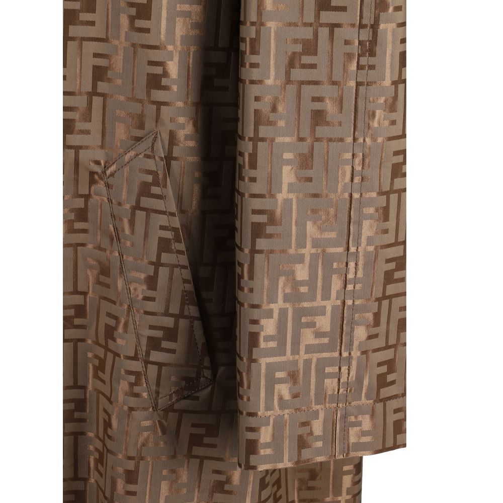 Manteau à motif Fendi FF