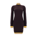 Mini-robe à col roulé Fendi