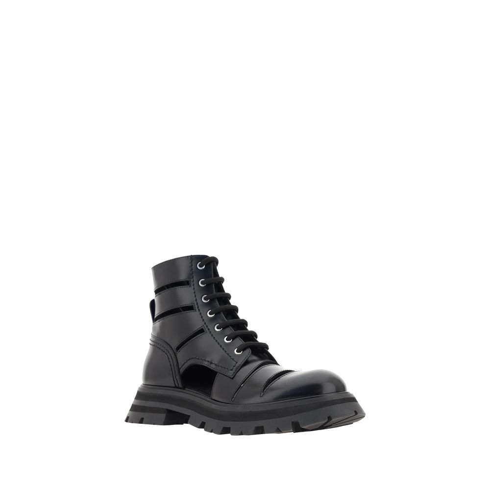 Bottes de combat Wander d'Alexander McQueen