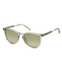 Lunettes de soleil en acétate vert Zadig & Voltaire