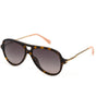 Zadig & Voltaire Brown Acetate Sunglasses