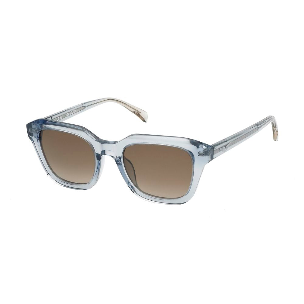 Lunettes de soleil en acétate bleu Zadig & Voltaire