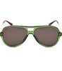 Lunettes de soleil en acétate vert Zadig & Voltaire