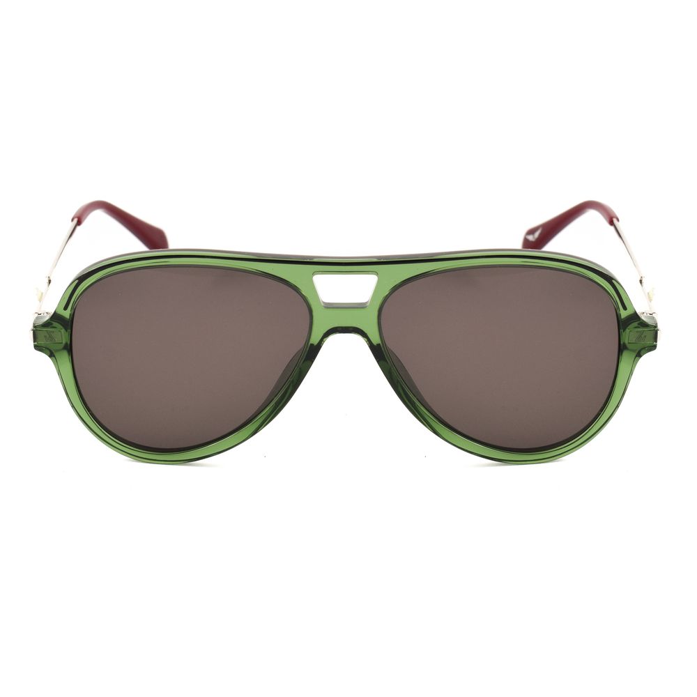 Lunettes de soleil en acétate vert Zadig & Voltaire