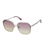 Lunettes de soleil en métal doré Zadig &amp; Voltaire