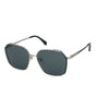 Lunettes de soleil en métal doré Zadig &amp; Voltaire