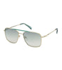 Zadig & Voltaire Gold Metal Sunglasses