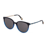Lunettes de soleil en acétate bleu Zadig & Voltaire