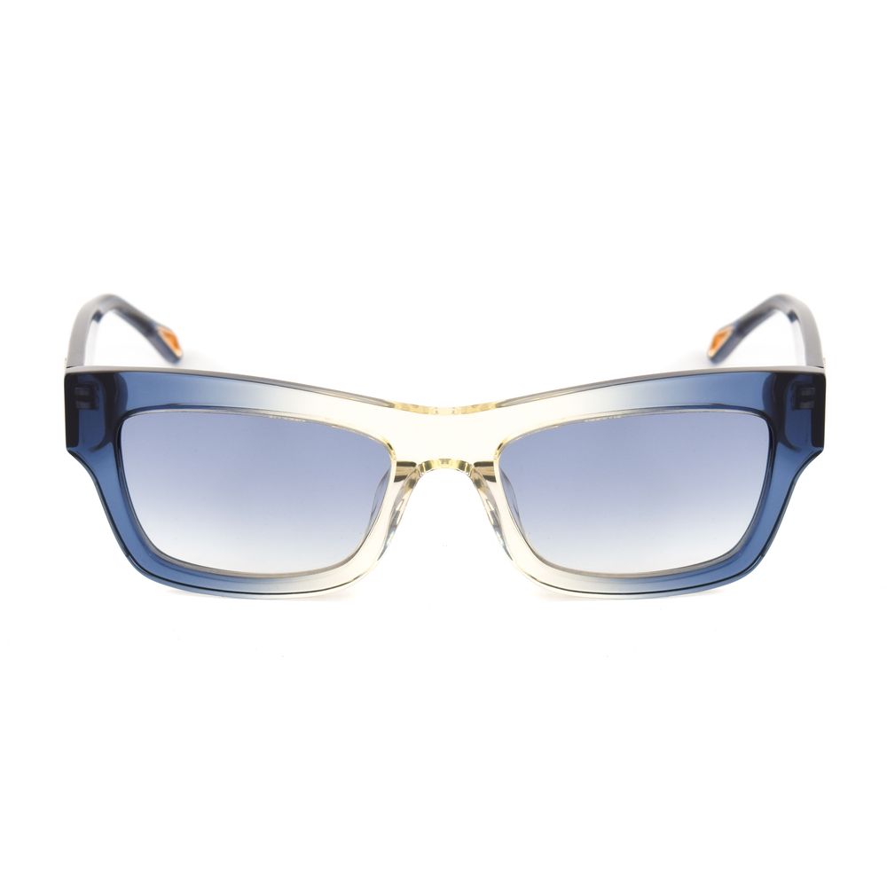 Lunettes de soleil en acétate bleu Zadig &amp; Voltaire
