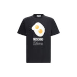 T-shirt à imprimé œufs Moschino Maxi