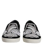 Chaussures à enfiler noires à ornements London pour homme Dolce &amp; Gabbana