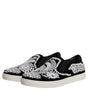 Chaussures à enfiler noires à ornements London pour homme Dolce &amp; Gabbana