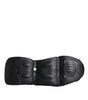 Dolce & Gabbana Black Slip On Wave Low Top Men Sneakers Shoes