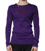 Dolce &amp; Gabbana Purple Cotton Round Neck Pullover Men Sweater