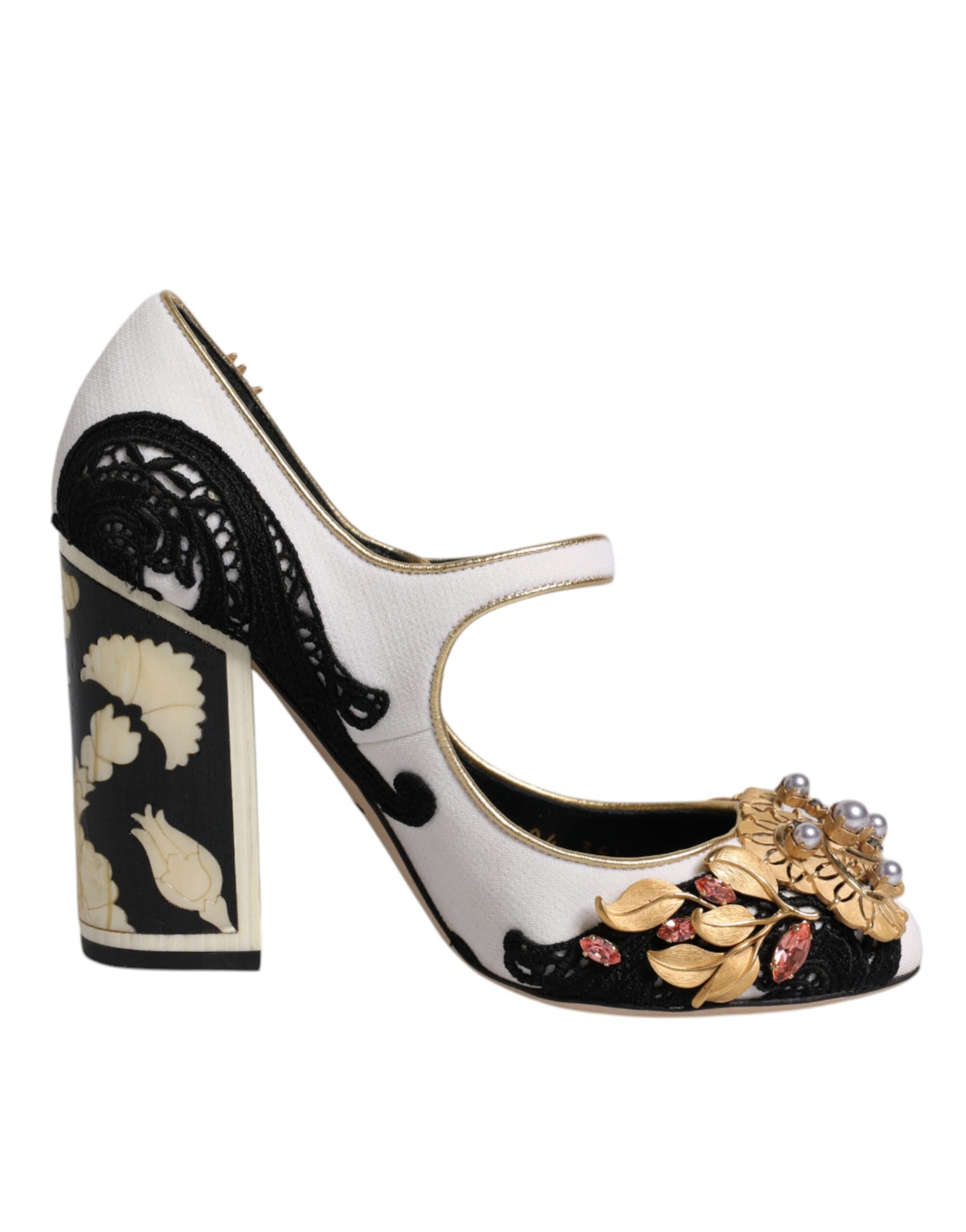 Escarpins à talons multicolores Dolce & Gabbana
