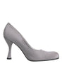 Dolce & Gabbana Gray Suede Leather High Heel Pumps Shoes