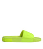 Dolce & Gabbana Green Rubber Slides Sandals Beachwear Shoes