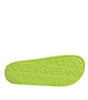 Dolce & Gabbana Green Rubber Slides Sandals Beachwear Shoes