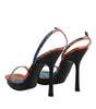 Sandales à talons hauts Dolce &amp; Gabbana à fleurs multicolores