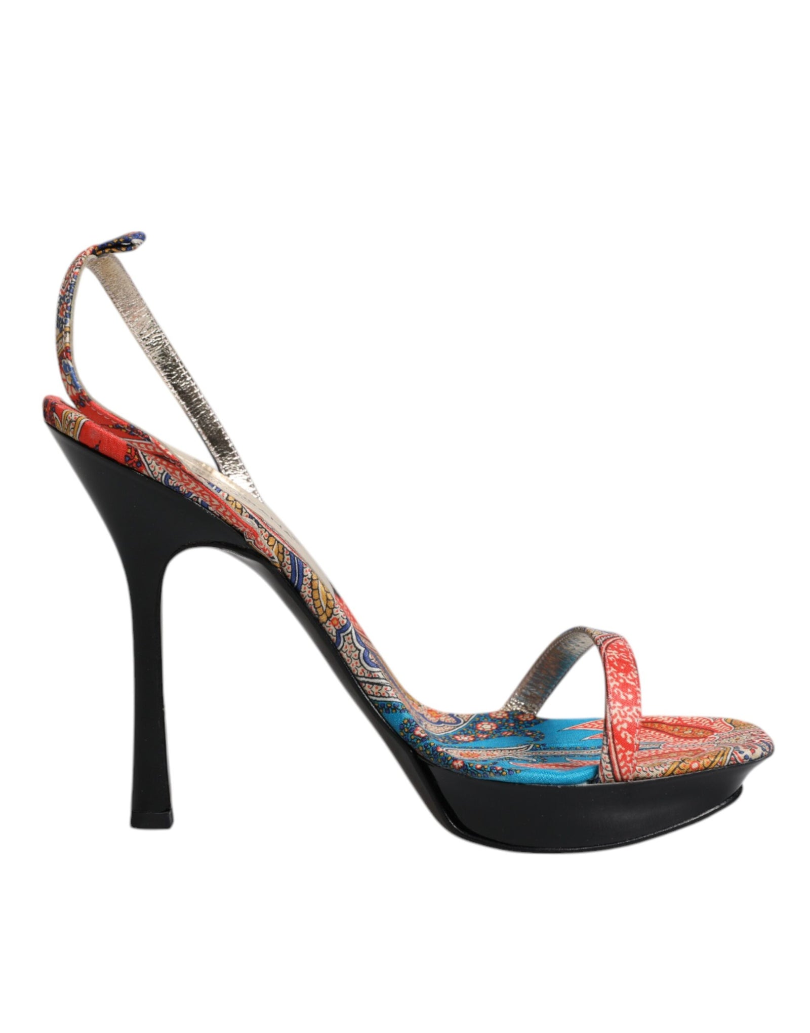 Sandales à talons hauts Dolce &amp; Gabbana à fleurs multicolores