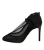 Bottes style chaussettes en maille de nylon noir Dolce &amp; Gabbana