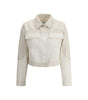 Veste en jean Fendi à imprimé FF