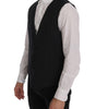 Dolce & Gabbana Gray Wool Stretch Vest