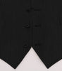 Dolce & Gabbana Gray Wool Stretch Vest