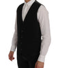 Dolce & Gabbana Black STAFF Cotton Rayon Vest