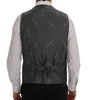 Dolce & Gabbana Black STAFF Cotton Rayon Vest