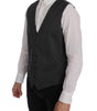 Dolce & Gabbana Gray STAFF Cotton Rayon Vest