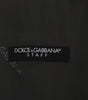Dolce & Gabbana Gray STAFF Wool Stretch Vest