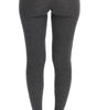 Dolce & Gabbana Chic Gray High Waist Cashmere Tights Pants