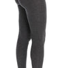Dolce & Gabbana Chic Gray High Waist Cashmere Tights Pants