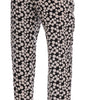 Dolce & Gabbana Elegant Polka Dot Silk High-Waist Pants