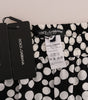 Dolce & Gabbana Elegant Polka Dot Silk High-Waist Pants